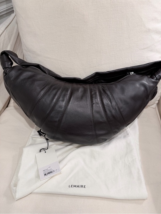 Lemaire Other - Lemaire Dark Brown Leather Crescent Belt Bag in size large